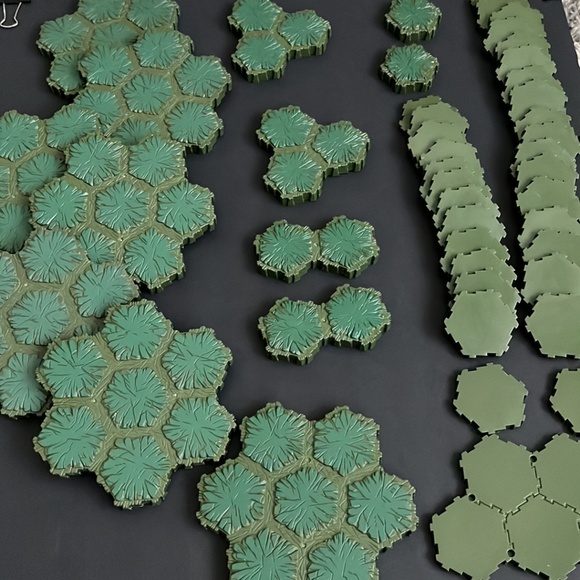 Heroscape Terrain Game Tiles Pieces Replacement - Picture 3 of 8